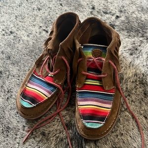 Ariat High Top Fringe Cruisers